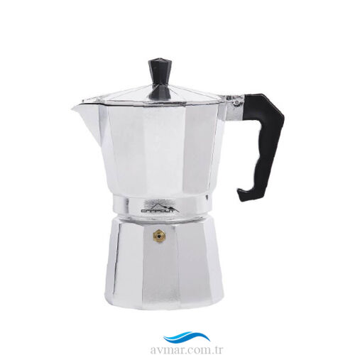 Campout Espresso Mocha Pot 6 Bardak - 1
