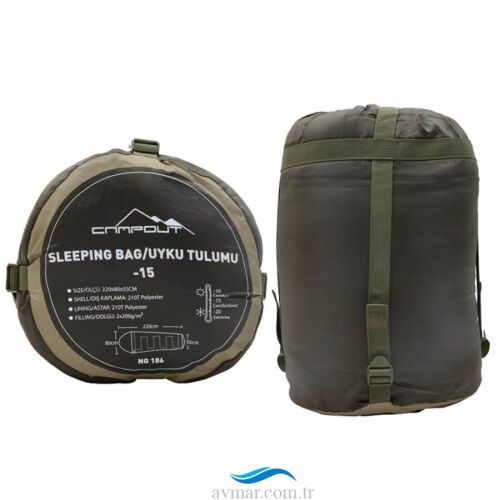 Campout Extreme Kışlık Uyku Tulumu (1)