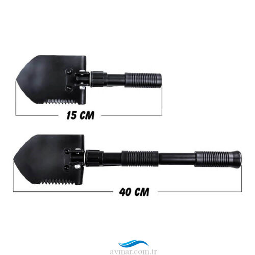 Campout Katlanır Mini Kürek - 6