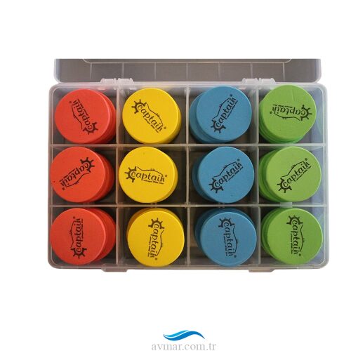 Captain 7207 Takım Sarma Süngeri Kutuda 36'lı