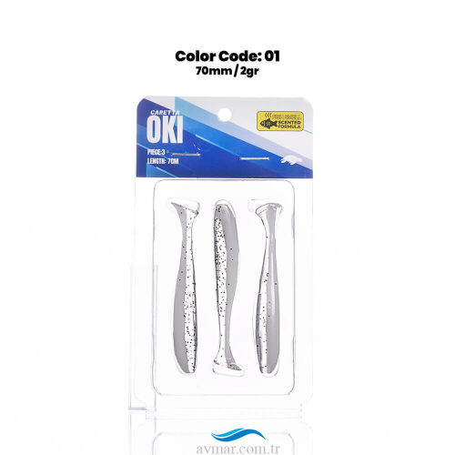 Caretta Oki 7cm 2gr Silikon Yem - 2