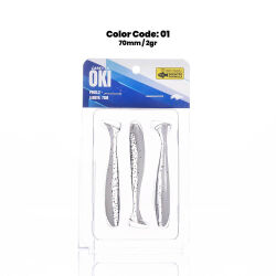 Caretta Oki 7cm 2gr Silikon Yem - 2