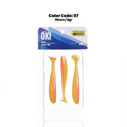 Caretta Oki 7cm 2gr Silikon Yem - 7