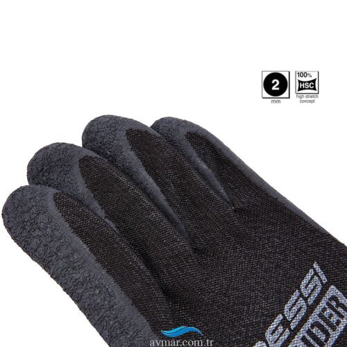 Cressi Defender Siyah Dalış Eldiveni 2mm (1)