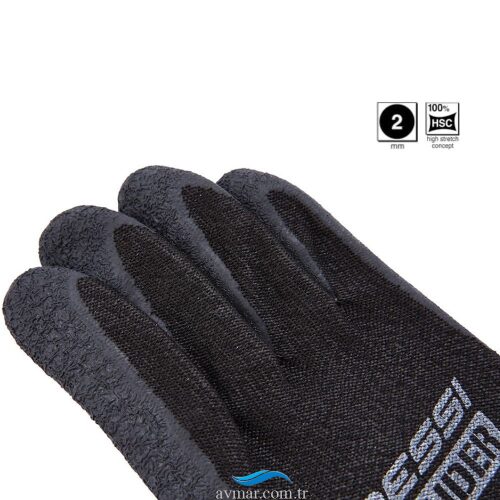 Cressi Defender Siyah Dalış Eldiveni 2mm (1)