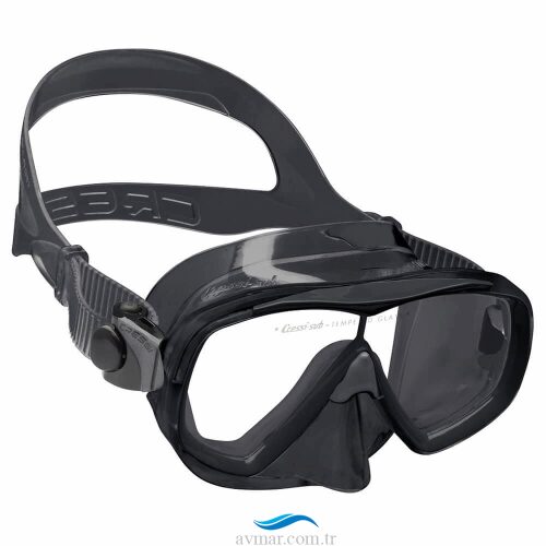 Cressi Estrella Dalış Maskesi Black Black