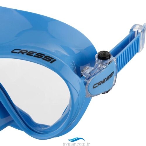 Cressi F1 Frameless Blue Dalış Maskesi - Cressi (1)