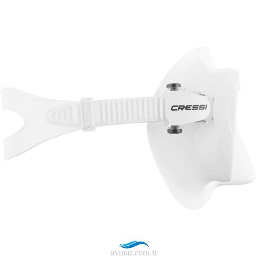 Cressi F1 Frameless White Dalış Maskesi (1)