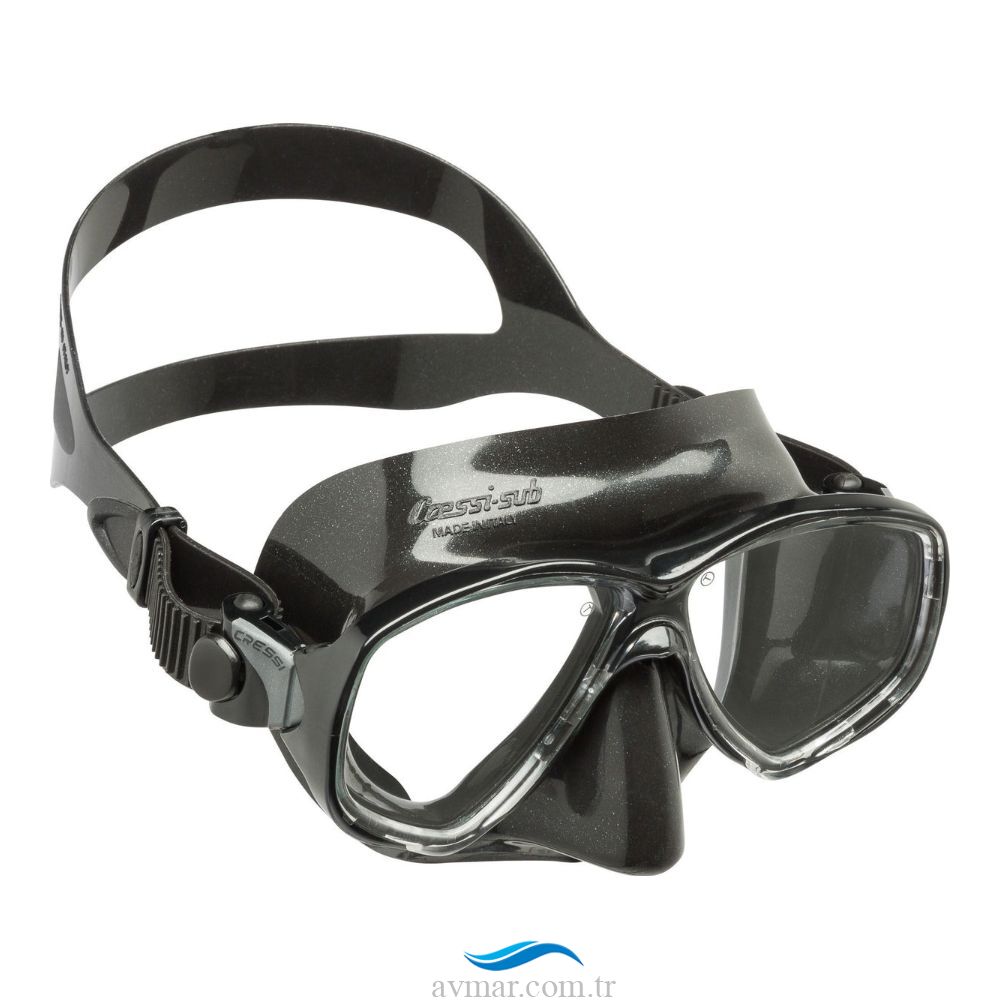 Cressi Marea Dalış Maskesi Black Dark