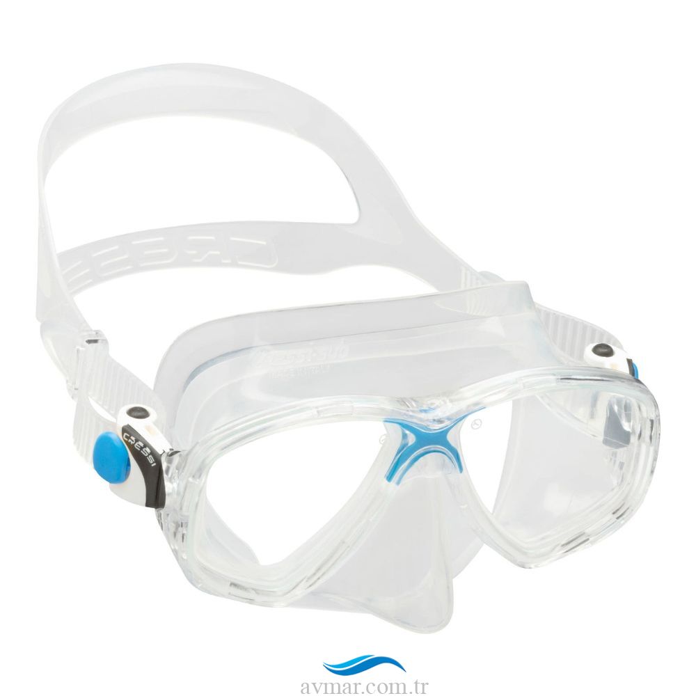 Cressi Marea Dalış Maskesi Clear Blue