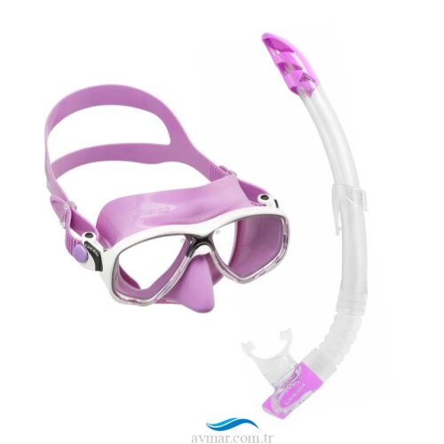Cressi Marea Maske Gamma Şnorkel Seti Lilac