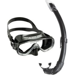 Cressi Onda Maske Mexico Şnorkel Seti Black-Black - 1