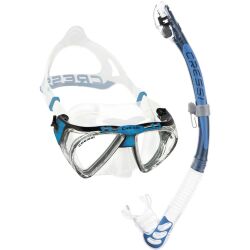 Cressi Penta - Alpha Maske Şnorkel Seti Black - Black - 1