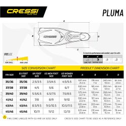 Cressi Pluma Palet Maske Şnorkel Seti - 3
