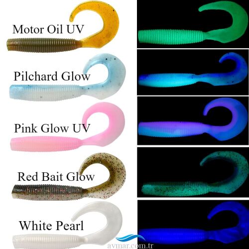 Daiwa Bait Junkie 8.8cm Grub Silikon Sahte Yem - 3