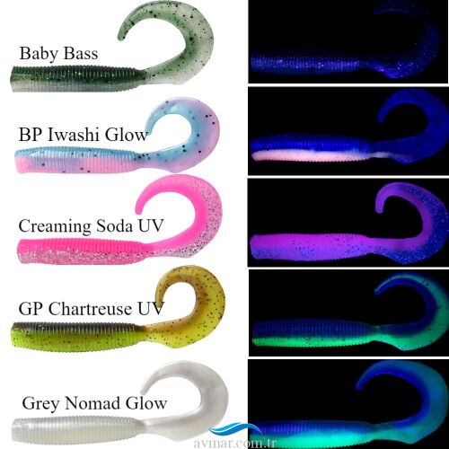 Daiwa Bait Junkie 8.8cm Grub Silikon Sahte Yem (1)