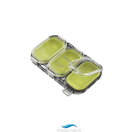 Daiwa Balıkçı Kutusu 6 Bölmeli C Smoke Green - 2