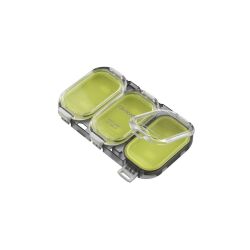 Daiwa Balıkçı Kutusu 6 Bölmeli C Smoke Green - 2