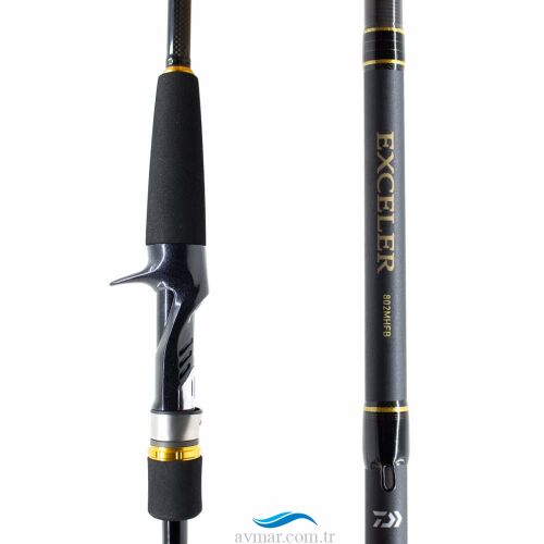 Daiwa Exceler 244cm 7-28gr Baitcasting Olta Kamışı - 2