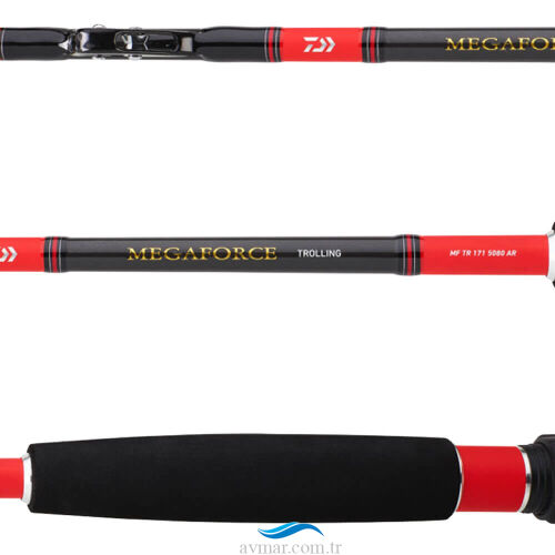Daiwa Megaforce 170cm 50-80lbs Tek Parça Trolling Kamışı - 2