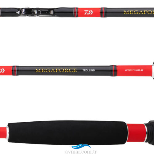 Daiwa Megaforce 170cm 50-80lbs Tek Parça Trolling Kamışı - 2