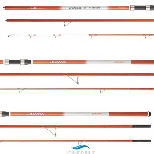 Daiwa New Shorecast 420cm 100-225gr 3P Surf Kamışı - 2