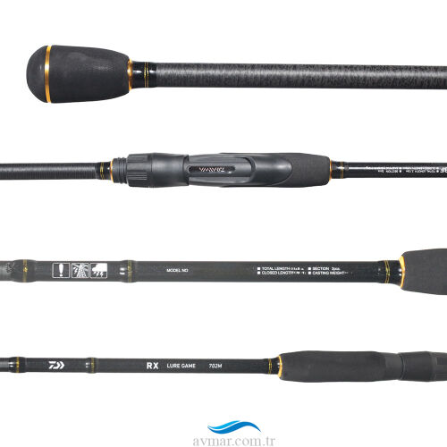Daiwa Rx Lure Game BF 244cm 7-28gr Spin Kamışı - 2