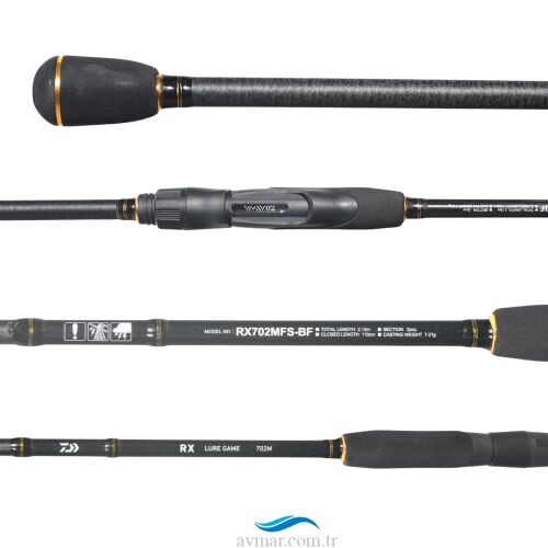 Daiwa Rx Lure Game BF 270cm 10-35gr Spin Kamışı - Daiwa (1)
