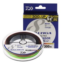 Daiwa Saltiga 8 Braid Dura 300m Multicolor Örgü İp Misina - 1