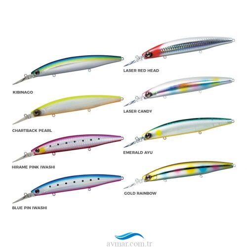 Daiwa Shore Line Shiner Setupper 125S-DR Sahte Balık - 1