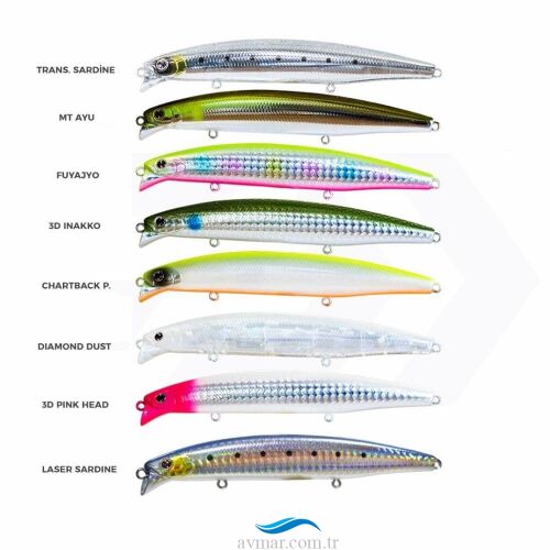 Daiwa Shore Line Shiner Vertice Z120F SSR Sahte Balık - 1