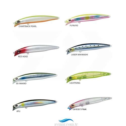 Daiwa Shore Line Shiner Z-Vertice 97F-SSR Sahte Balık