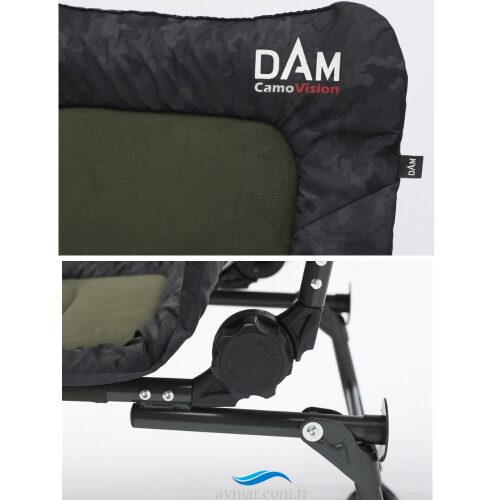 Dam Camovision Adjustable Chair With Arm Rest Kamp Sandalyesi (1)