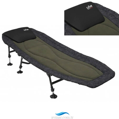 Dam Camovision Bed Chair 6 Leg 210X80cm Kampet