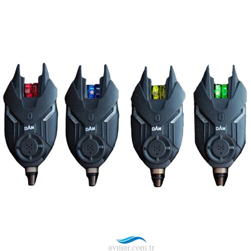 DAM TF Bite Alarm Set 4+1 Red Blue Yellow Green - 1