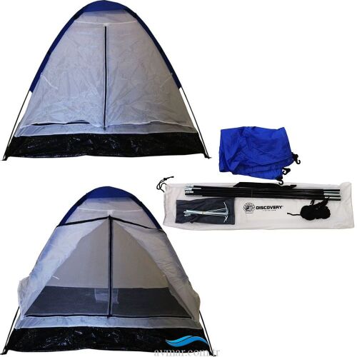 Discovery 2 Kişilik Tek Kat Beyaz-Mavi Çadır - Discovery (1)