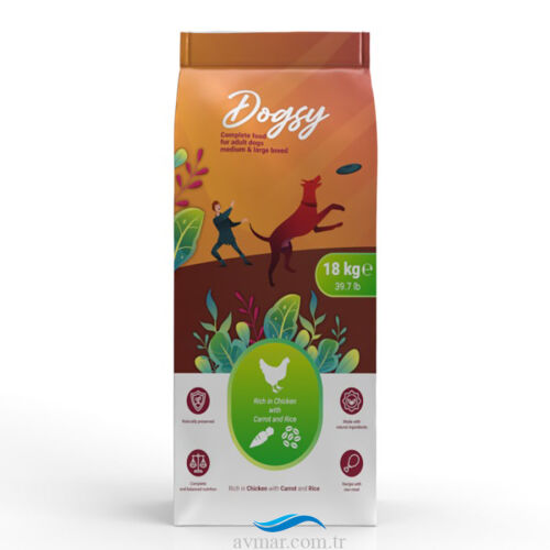 Dogsy Tavuk Etli Havuçlu Yetişkin Köpek Maması 18 Kg - Dogsy