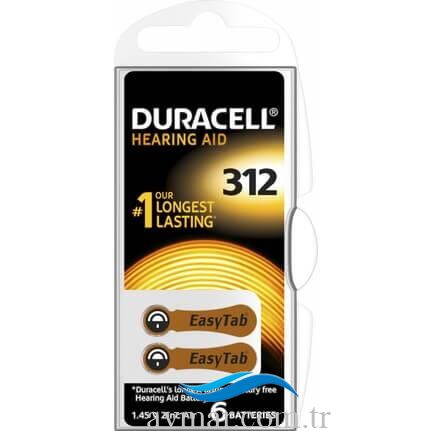 Duracell Activair 312 Kulaklık Pili 6'lı