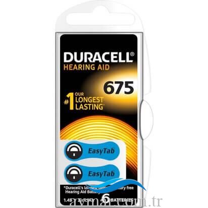 Duracell Activair 675 Kulaklık Pili 6'lı - Duracell