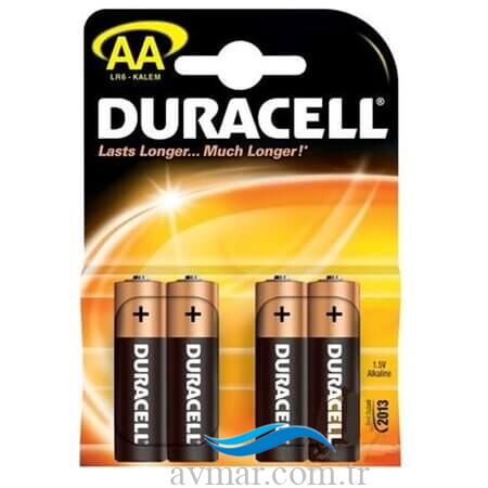 Duracell Alkalin AA Kalem Pil 4lü Paket - 1