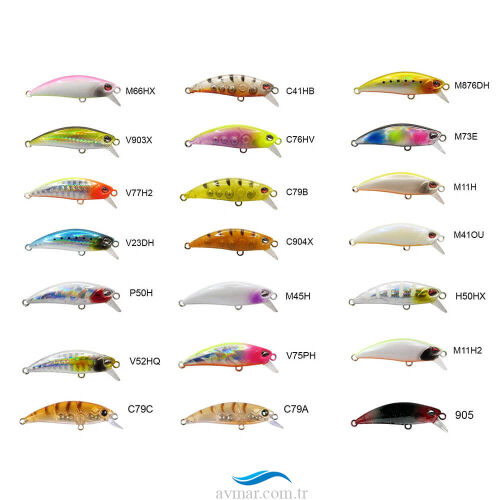 Ecotackle Cervantes 50S 5cm 4.5gr Maket Sahte Balık - ECOTACKLE