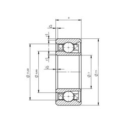 Ezo Smr 137 ZZ Minyatür Rulman 7x13x4 - 3