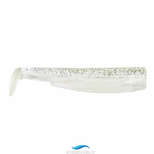 Fiiish BM120/3 BM005 3 Adet Gövde Blanc Paillete Silikon Yem - 1