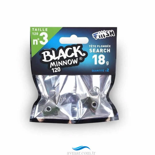 Fiiish BM120/3 BM626 Search 18gr Kaki Jig Head - Fiiish