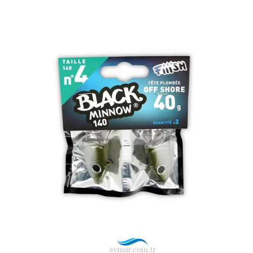 Fiiish BM140/4 BM030 Off Shore 40gr Kaki Jig Head - 1