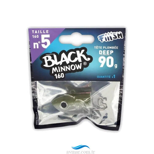 Fiiish BM160/5 BM206 Deep 90gr Kaki Jig Head