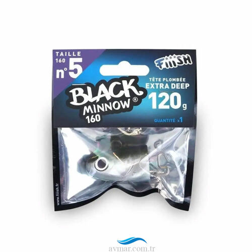 Fiiish BM160/5 BM624 Extra Deep 120gr Kaki Jig Head - Fiiish