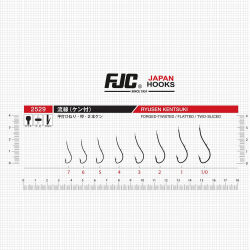 FJC 2529 Ryusen Two Sliced Black Nickel İğne - 2