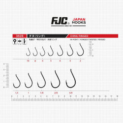FJC 3628 Chinu Ringed Black Nikel İğne - 2