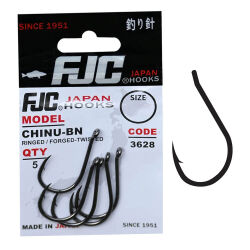 FJC 3628 Chinu Ringed Black Nikel İğne - 1